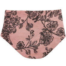 Load image into Gallery viewer, Floral Baby Bib - teething weaning feeding baby bib drool catcher bib saliva newborn bib - front view of bib - Little Scandi baby
