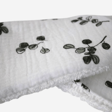 Load image into Gallery viewer, Oeko Tex Baby Leafy Cleaning Mitts - Bath mitts, Bathing Mitts Cleaning Mittens - Bath Gloves  Little Scandi baby
